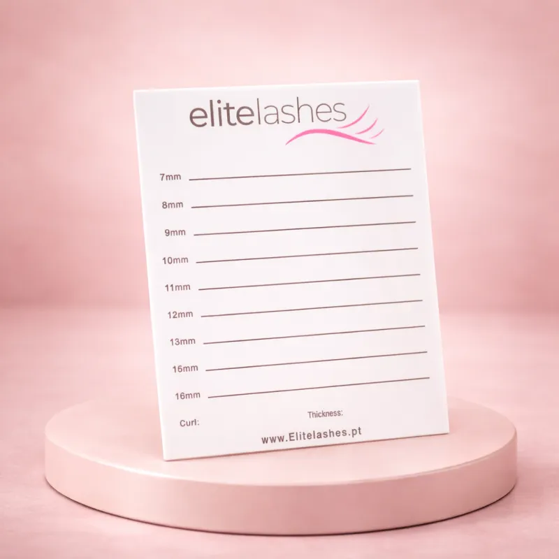 Professional Numbered Acrylic Lash Extension Base