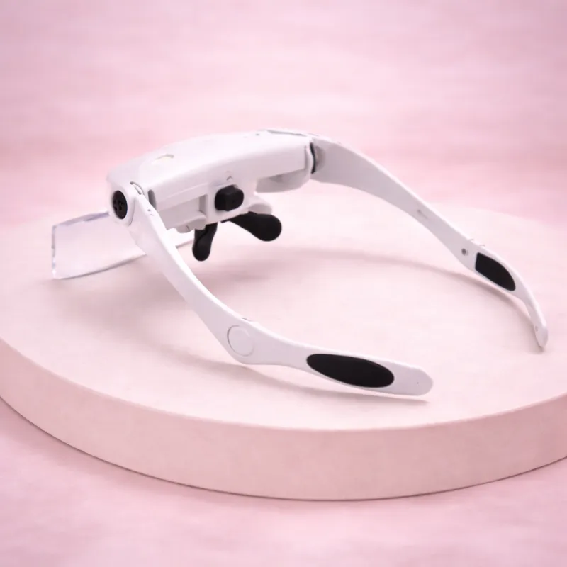 Professional LED Head Magnifier with 5 Interchangeable Lenses