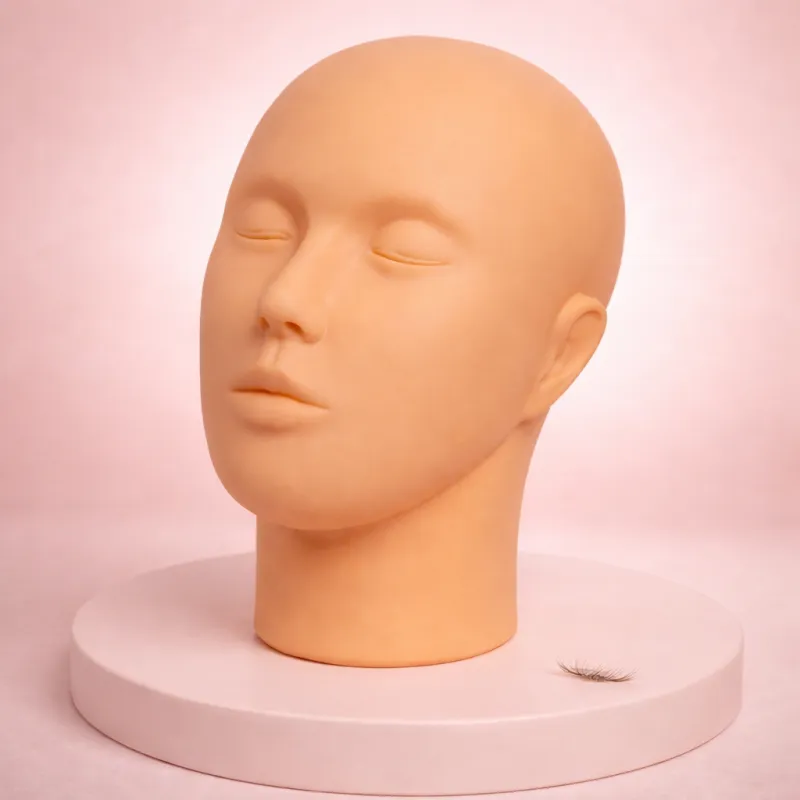 Professional Mannequin Head for Lash Extension Training