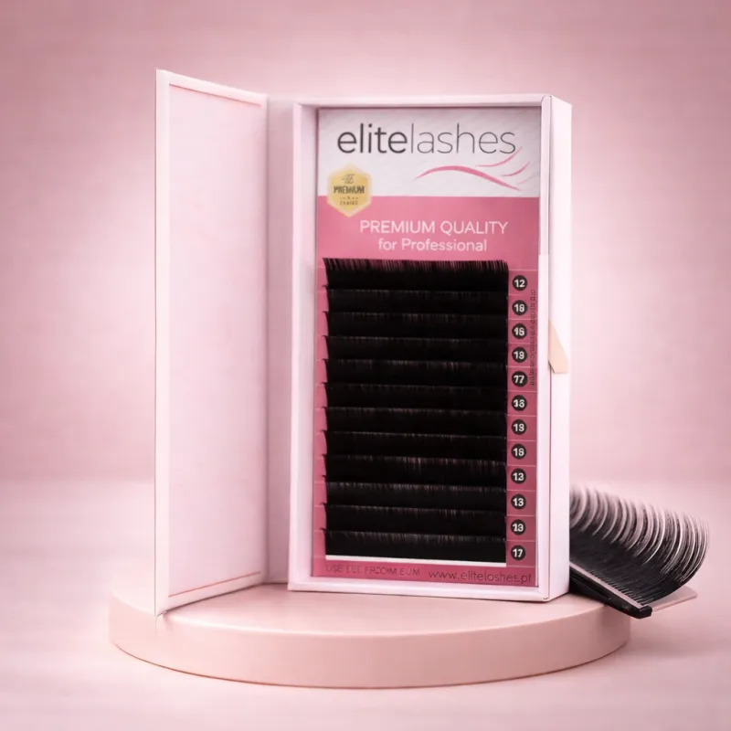0.07mm CC Curl – Professional Russian Volume Lash Extensions Deluxe Collection