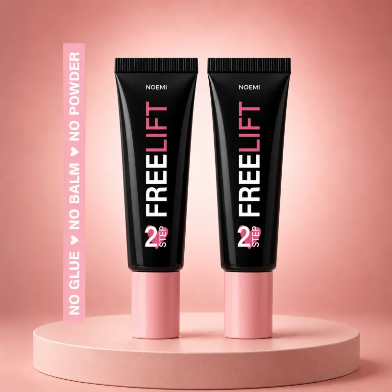 Noemi Free Lift Step 1 & Step 2 – Set de Lifting de Pestañas Coreano sin Pegamento