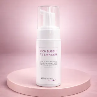 Espuma de Limpieza Profesional para Extensiones de Pestañas