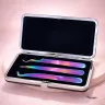 Professional Magnetic Case with 3 Lash Extension Tweezers 1