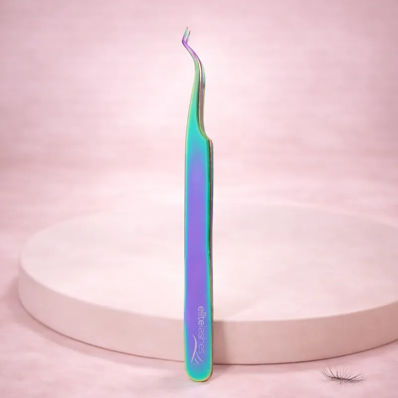 Professional Extra-Fine Tweezers for Inner Corner Lash Extensions