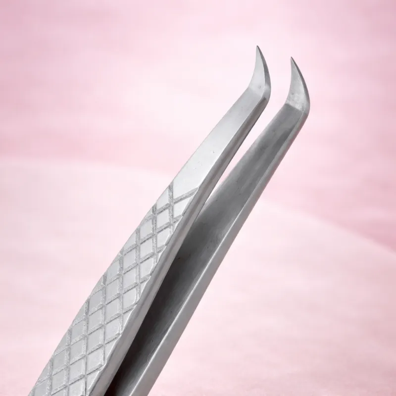 Professional Wide Tip Volume Lash Extension Tweezers